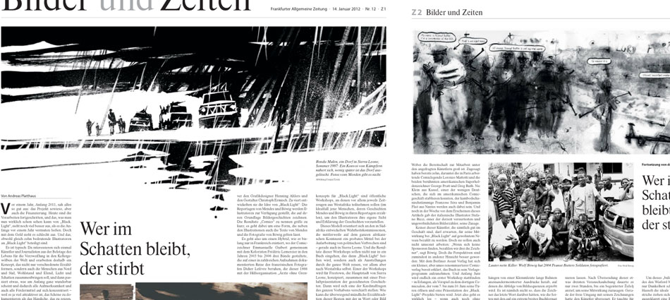 FAZ-Ausschnitt, Wolf Böwig