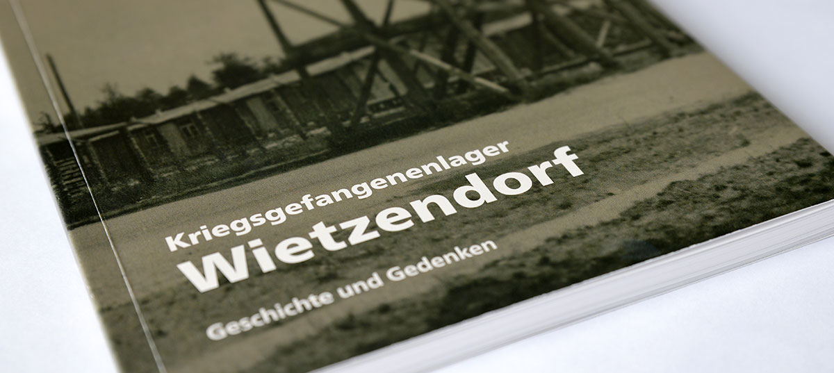Buchgestaltung, "Kriegsgefangenenlager Wietzendorf – Geschichte und Gedenken", Stiftung niedersächsische Gedenkstätten, Celle
